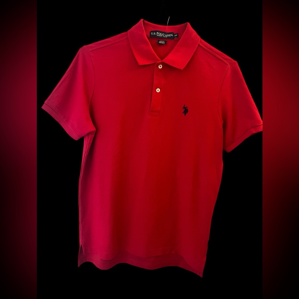 U.S. Polo Assn. Men's Red Polo Shirt